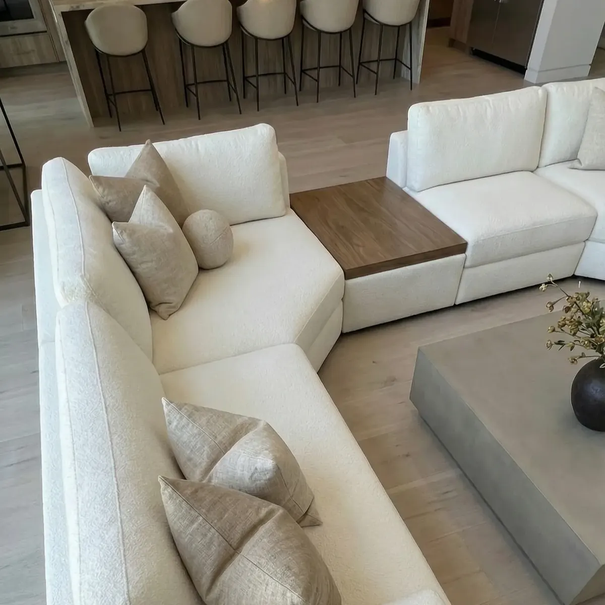 The Haven Sectional photographed from another angle