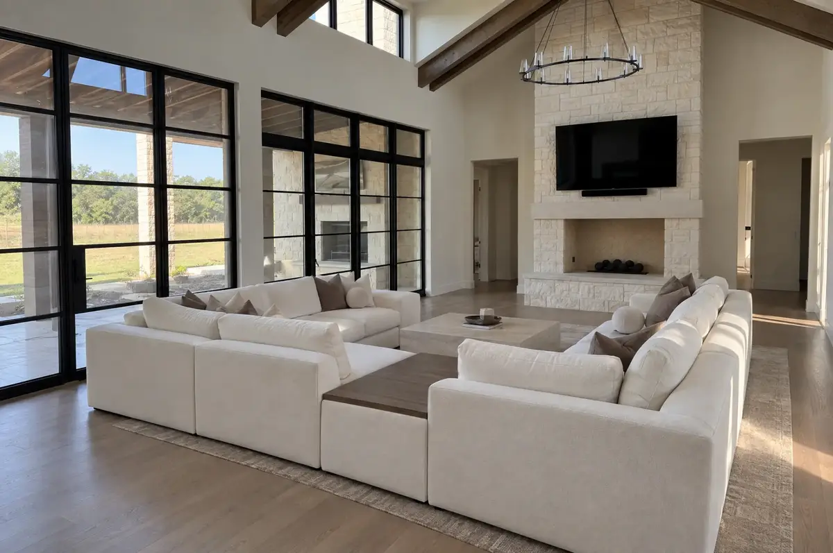 Michael's custom Haven Sectional by Venegas Designs